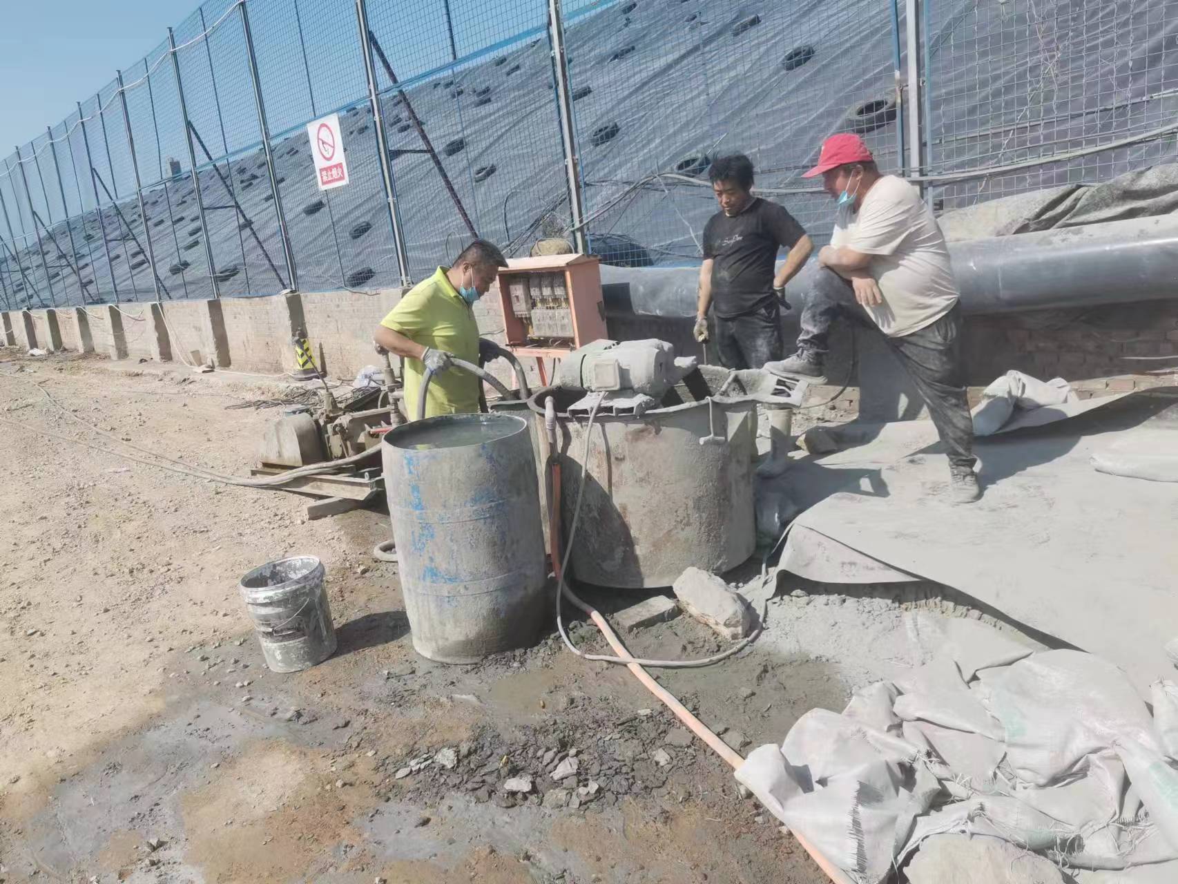 湛河袖阀管注浆